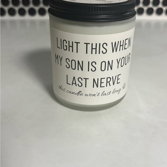 Other - White Scented Candle